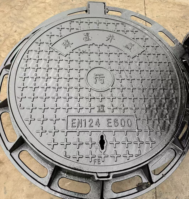 泗阳球墨铸铁五防井盖展示